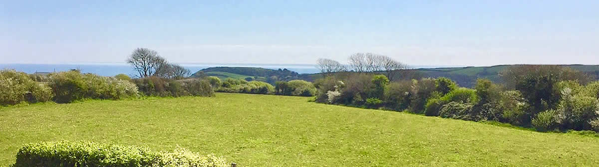 The beach at Gorran Haven